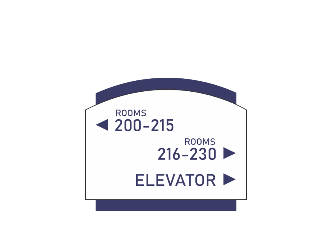 Baymont Directional Signs 2023