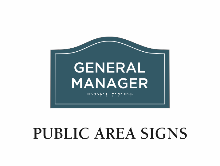 Executive II Public Area Signs