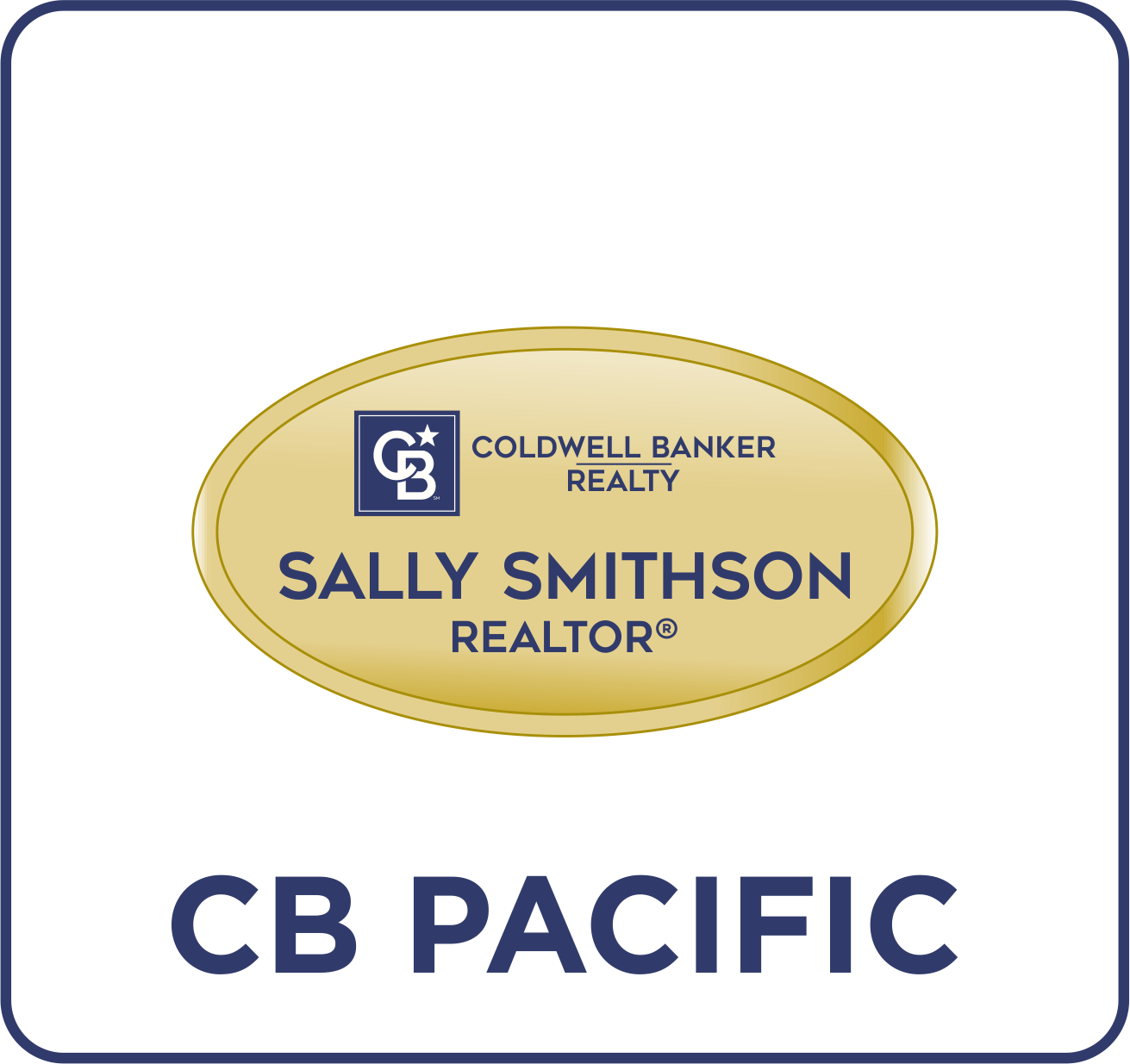 Coldwell Banker Pacific Badges