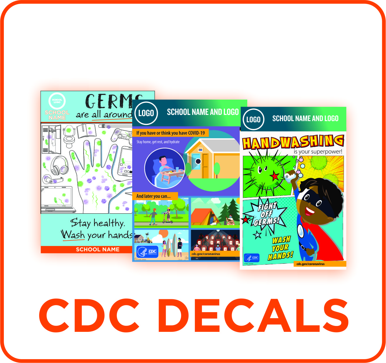 CDC Decals