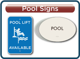 Comfort Suites Replacements Pool Signs