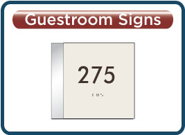 Econolodge Guest Room Number Signs
