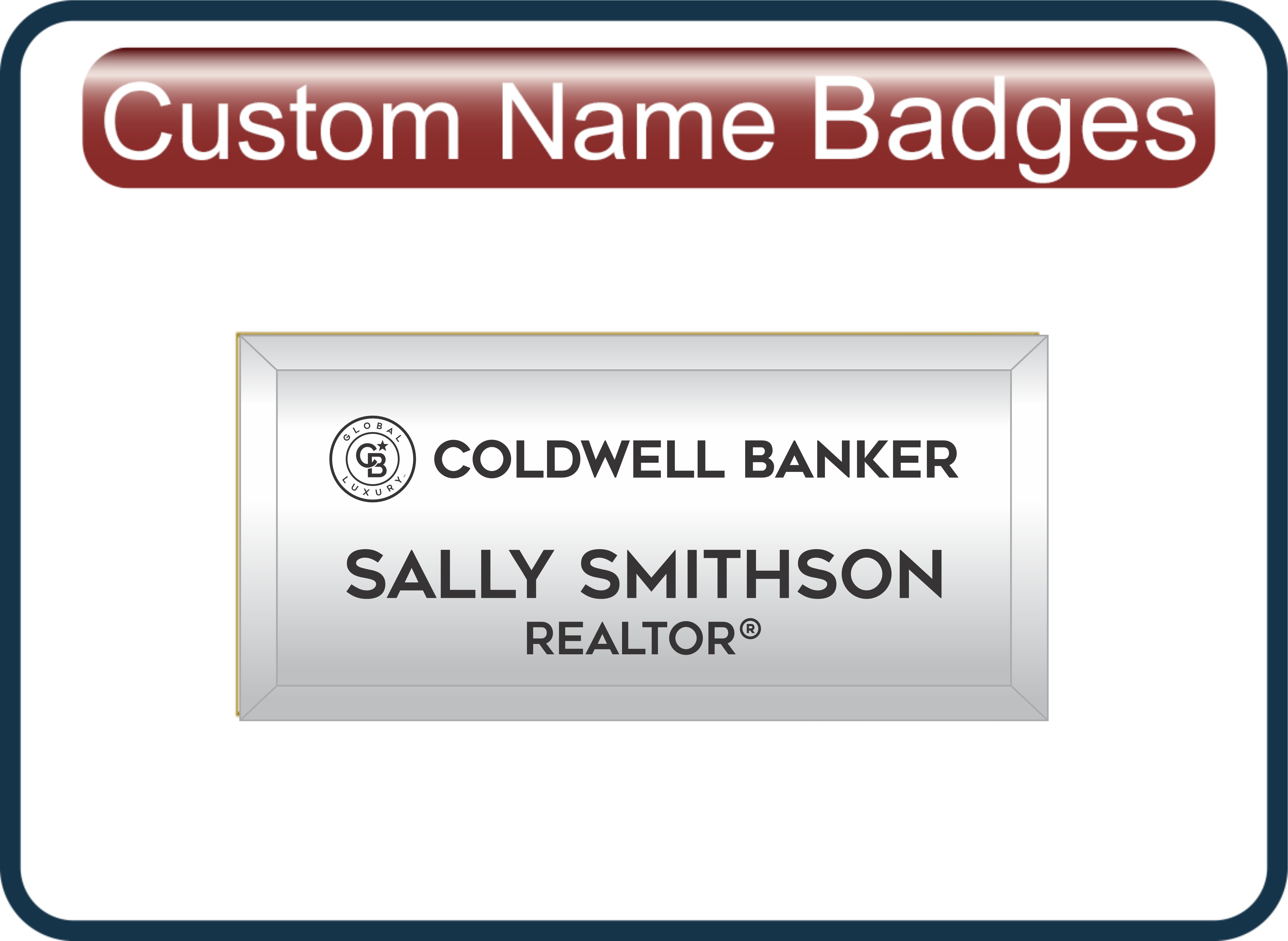 Coldwell Banker® Global Luxury Name Badges