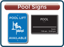 Hampton Pool Sign Hampton Pool Signs