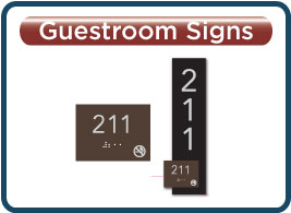 Red Lion Hotels Guest Room Signs