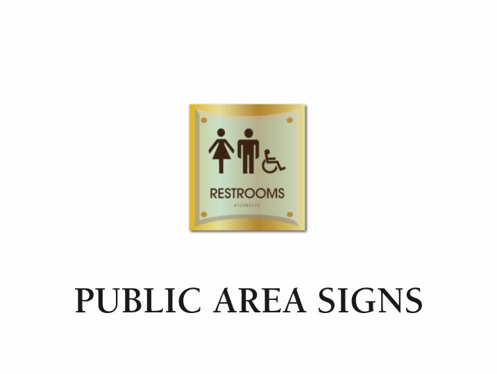 Dimension - Public Area Signs