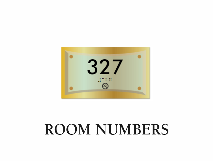 Dimension - Room Numbers