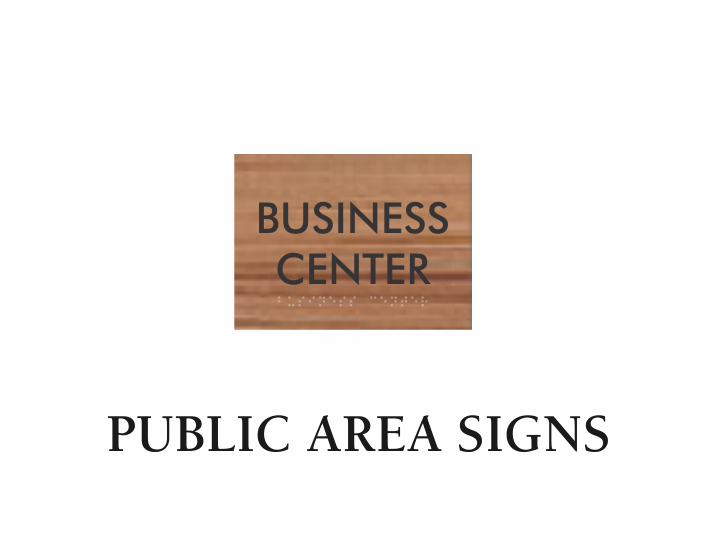 ImageLine - Element Public Area Signs