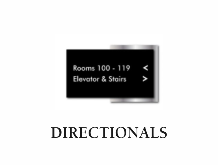 Best Western Premier Fusion Directional Signs