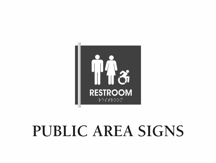 Lifestyle Metall - Public Area Signs