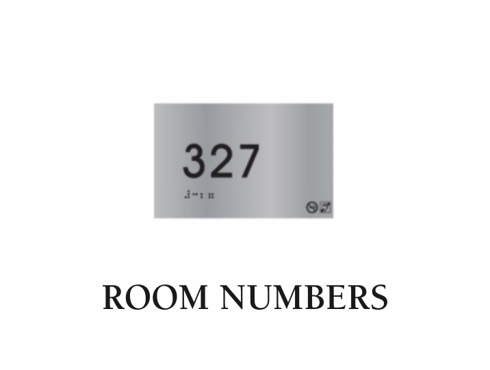 Metals - Room Numbers