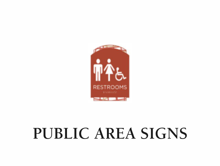 Nouveau - Public Area Signs