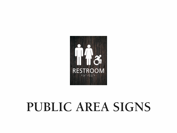 ImageLine - Vert Public Area Signs