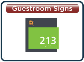 LaQuinta New Guest Room Number Signs