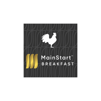 Breakfast Sign - Gold Logo