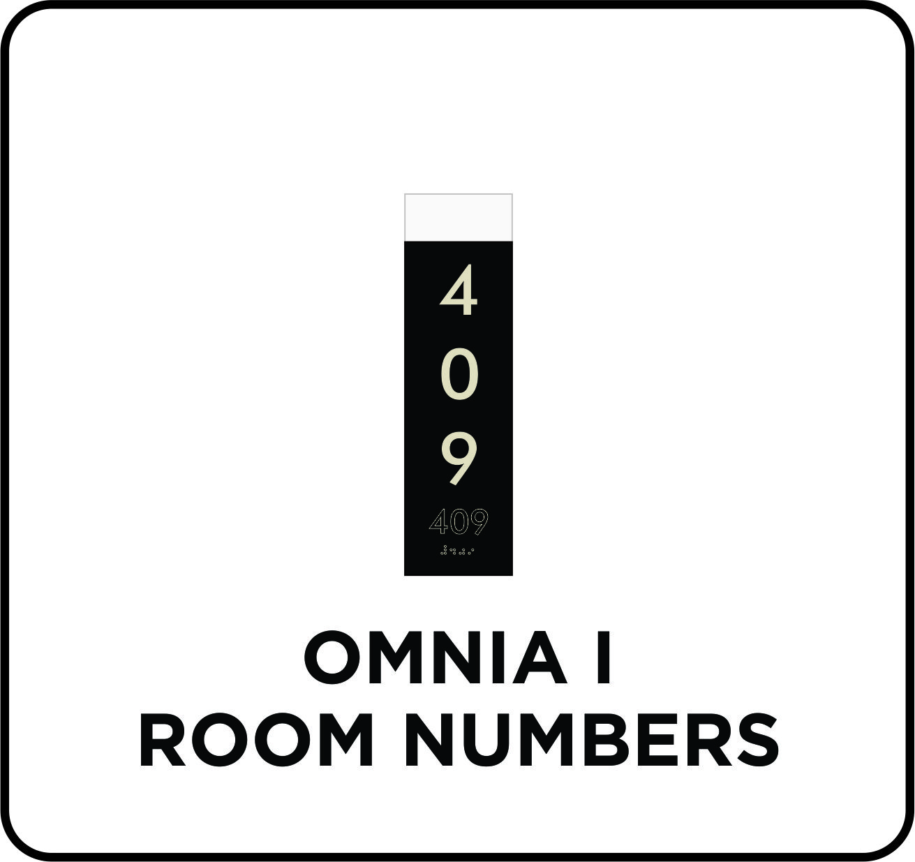 Apt Omnia 1 Room Numbers
