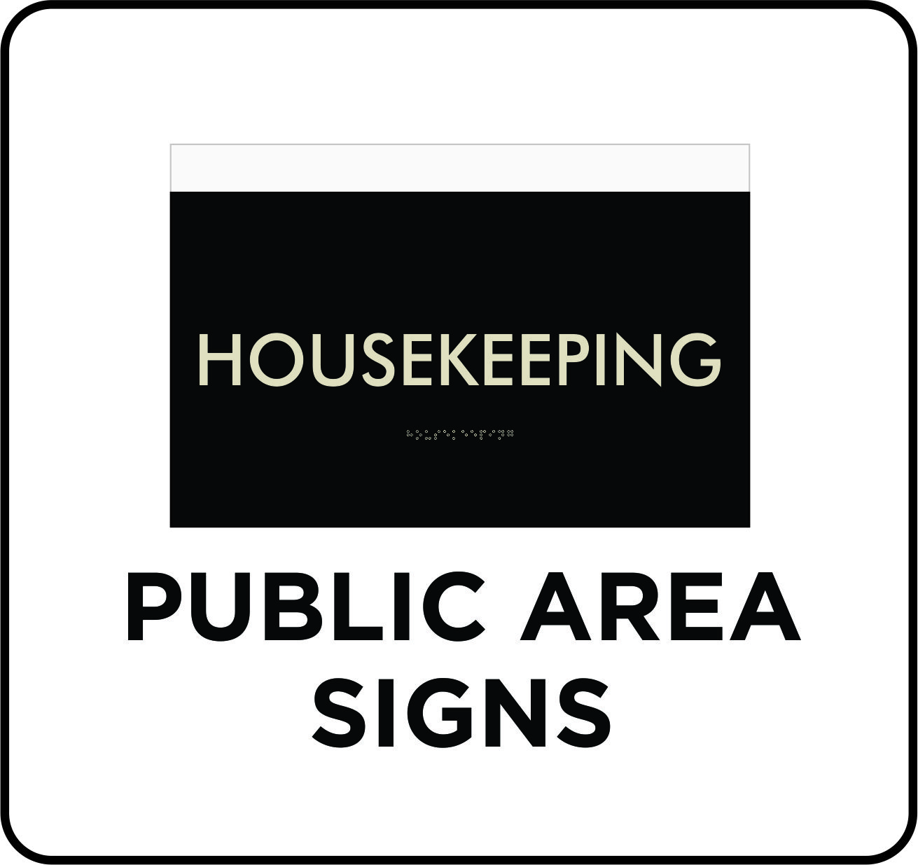 Apt Omnia 1 Public Area Signs