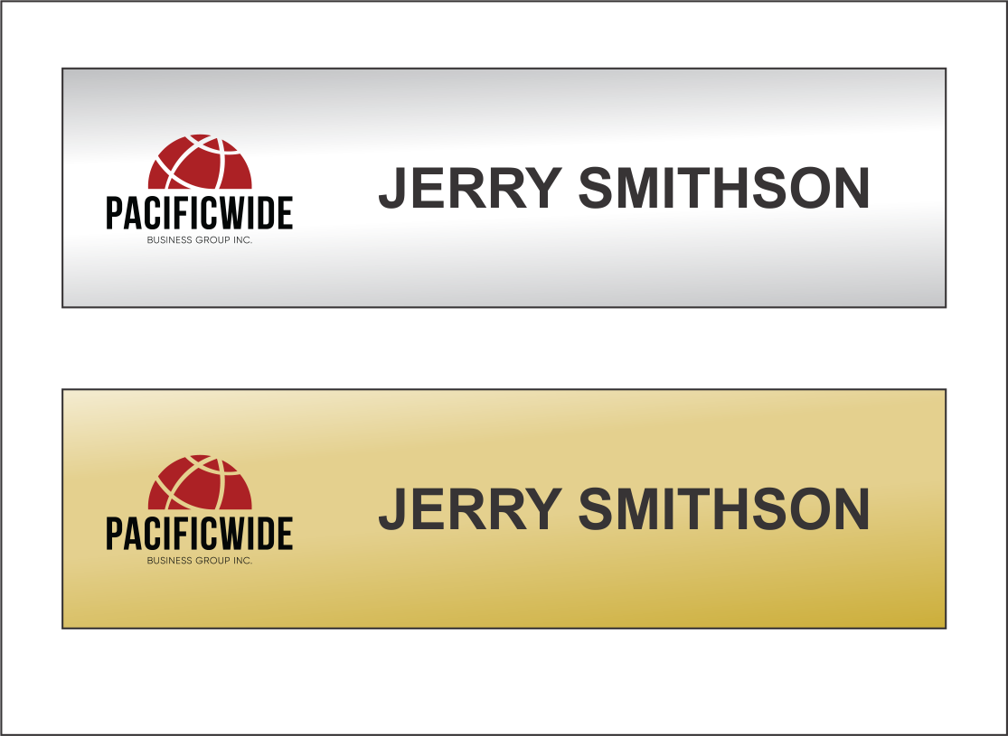 Pacificwide Nameplates