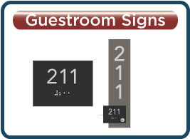 Red Lion Inn & Suites Guest Room Signs