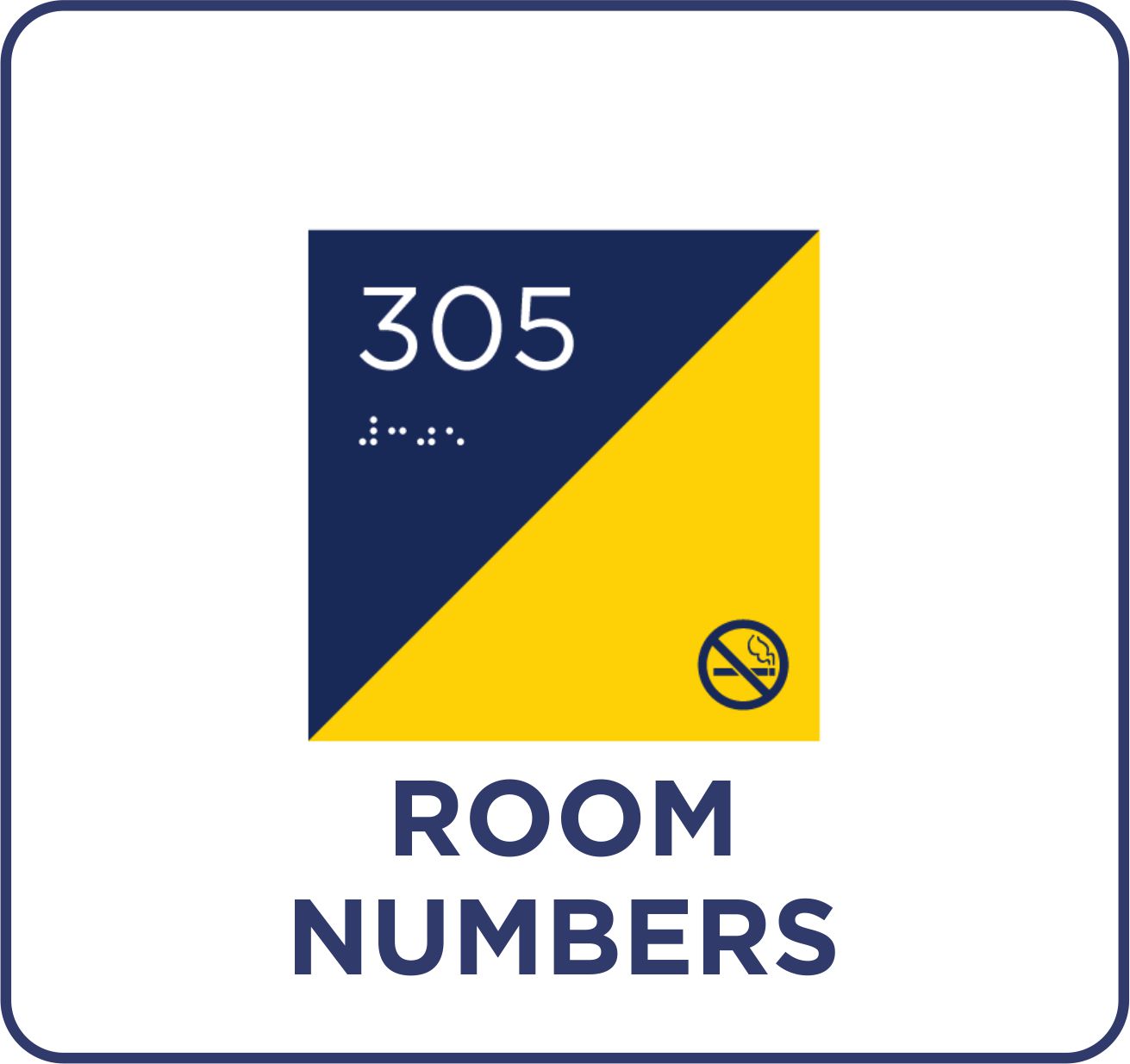 Moda - Room Numbers