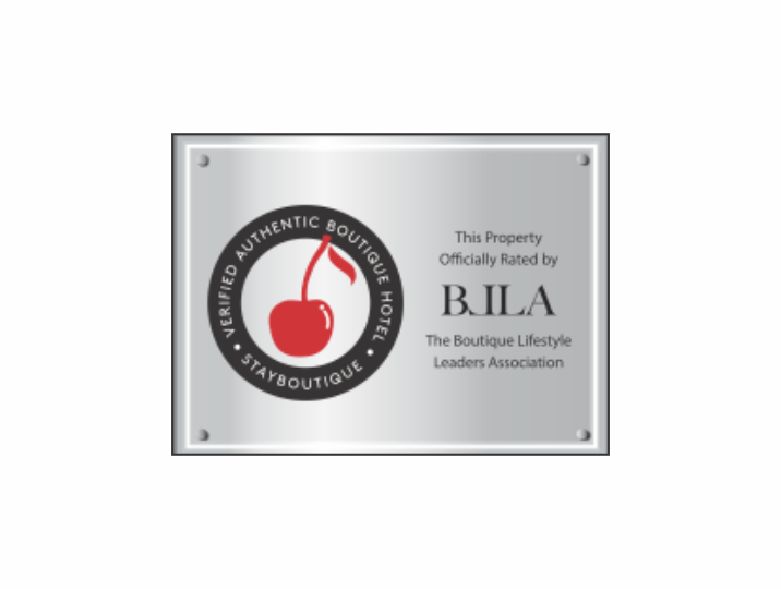 BLLA, the Boutique Lifestyle Leaders Association Verified / StayBoutique™ Hotel Signage