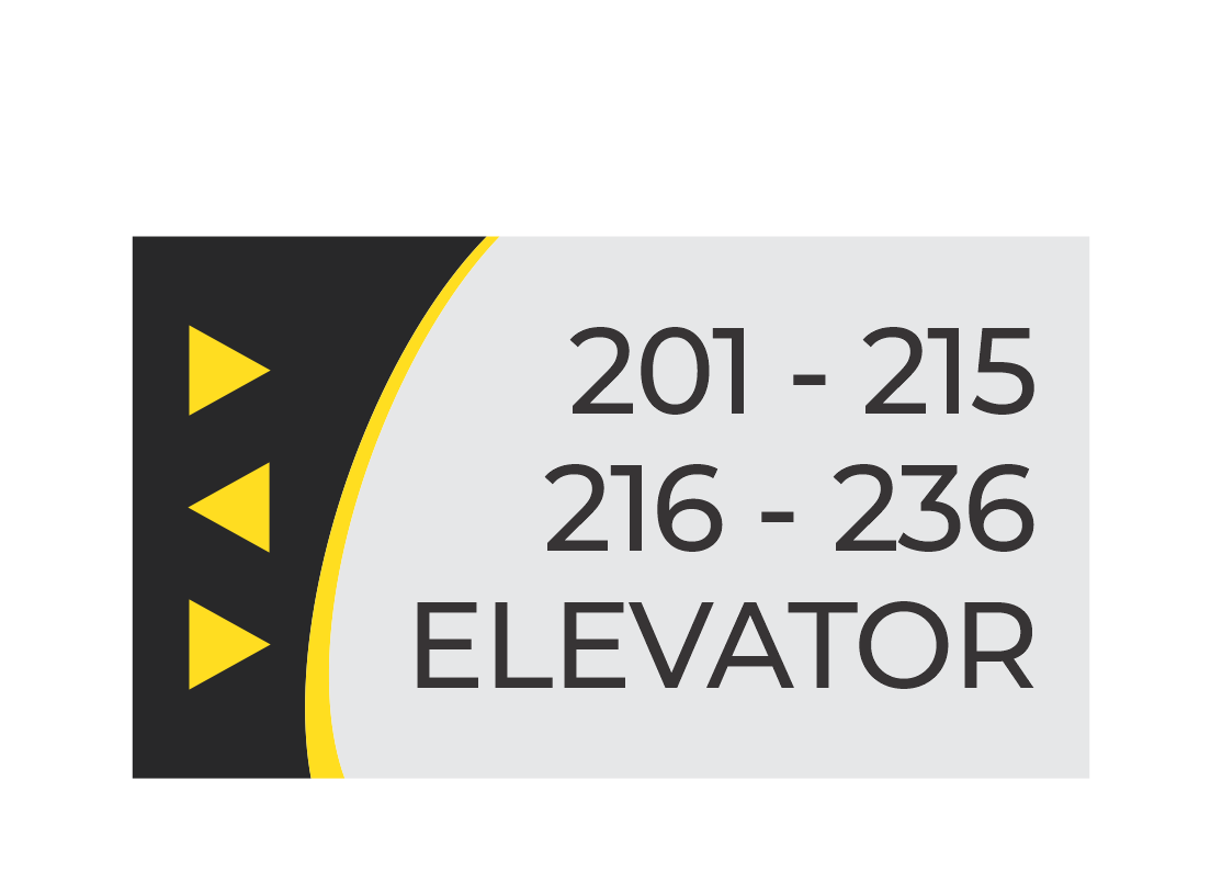 Super 8 - Directional Signs