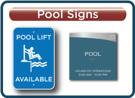StayApt Pool Signs