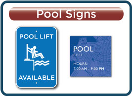 Tryp Pool Signs