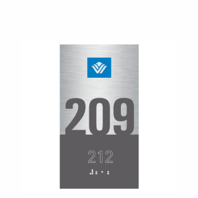 Wyndham Dual Brands - Room Number Signs