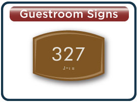AmericInn Reflect Guest Room Number Signs