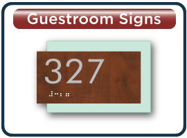 AmericInn Violin Guest Room Number Signs