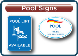 Baymont Pool Signs
