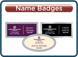 Berkshire Hathaway Luxury Name Badges