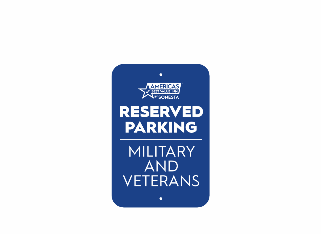 Veteran Parking Sign