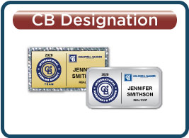 Coldwell Banker® Designation Name Badges