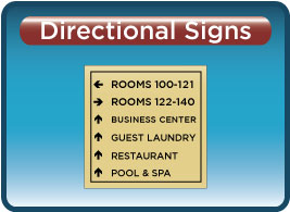 Best Western Core Circle Directional Signage
