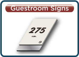 Clarion Guest Room Number Signs