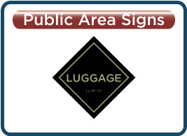 ImageLine Signs Classic Diamond Public Area Signs