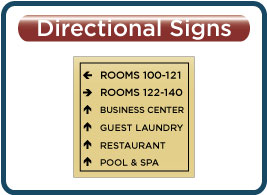 ImageLine Signs Classic Oval Directional Signage