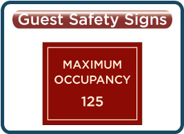 ImageLine Signs Classic Oval Guest Safety
