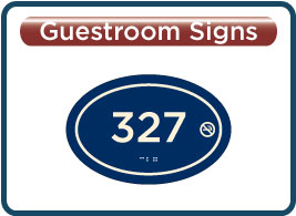 ImageLine Classic Oval Guest Room Number