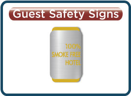 Best Western Premier CrossCut Guest Safety Signs