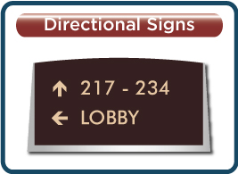 Crowne Plaza Directional Signs