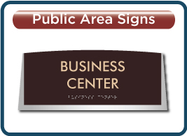 Crowne Plaza Public Area Signs
