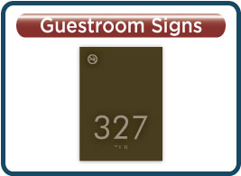 Comfort Suites Current Guestroom Signs