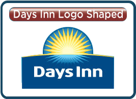 Days Inn Logo Shaped