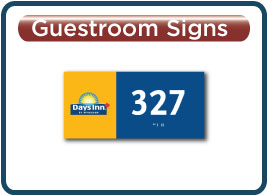 Days Inn Canada Guest Room Number Signs