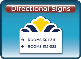 Microtel Classic Directional Signage