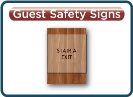 Best Western Premier Element Guest Safety Signs