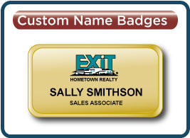 Exit Custom Name Badges